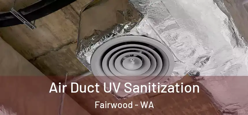  Air Duct UV Sanitization Fairwood - WA