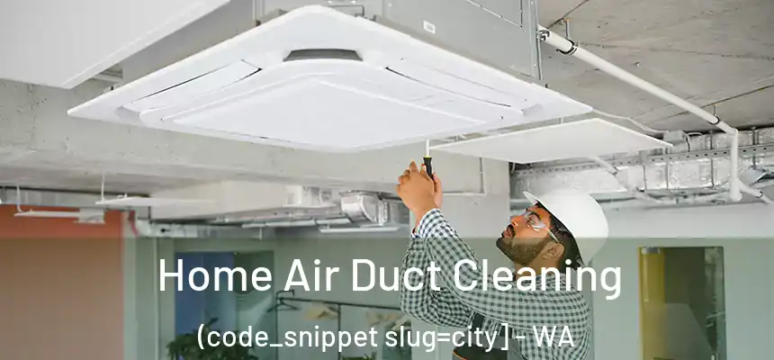  Home Air Duct Cleaning (code_snippet slug=city] - WA